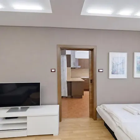 2br With Garage Parking, Walking To Centre And Stadiums דירה *